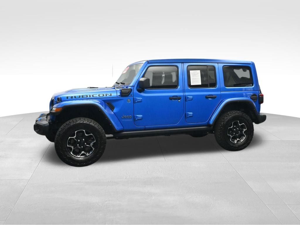 Used 2021 Jeep Wrangler Unlimited Rubicon 4XE with VIN 1C4JJXR67MW742688 for sale in Daphne, AL