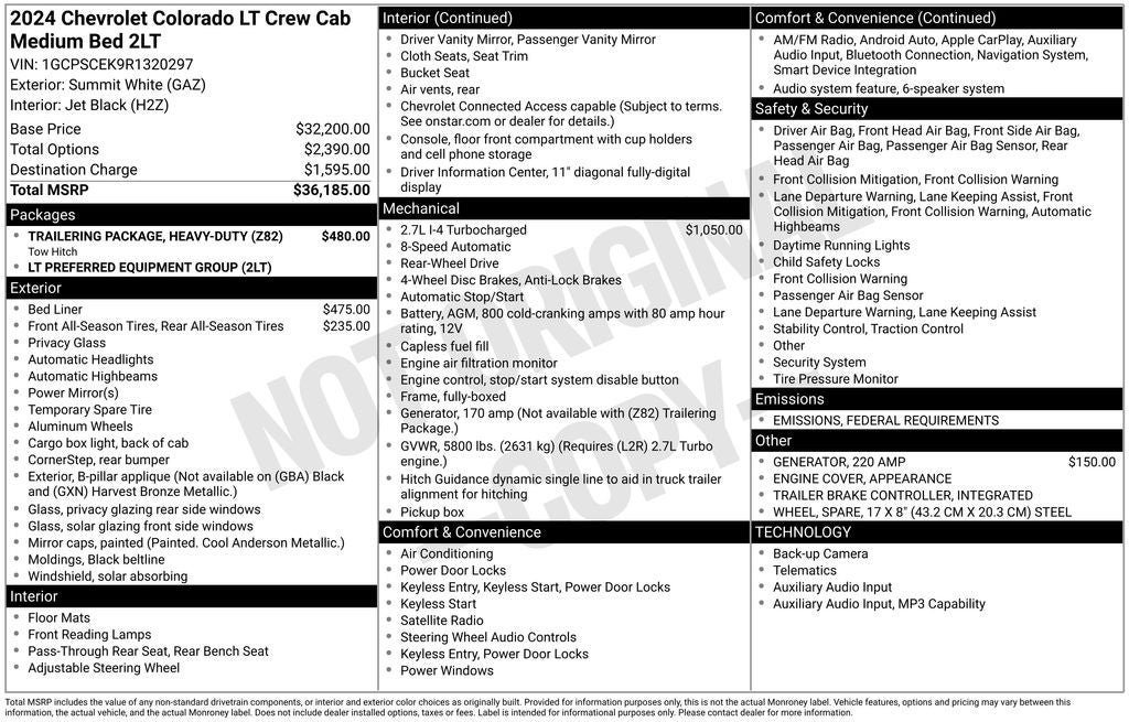 2024 Chevrolet Colorado LT