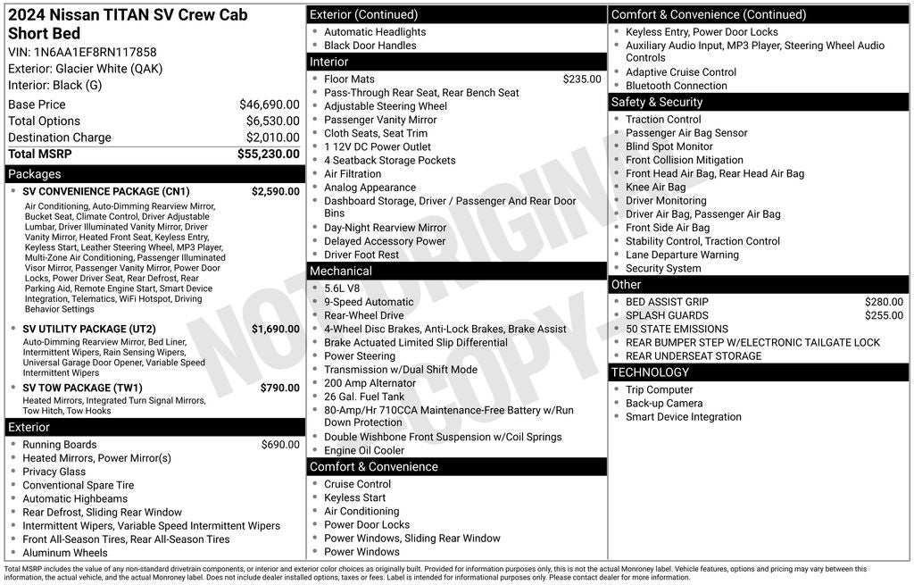 2024 Nissan Titan SV