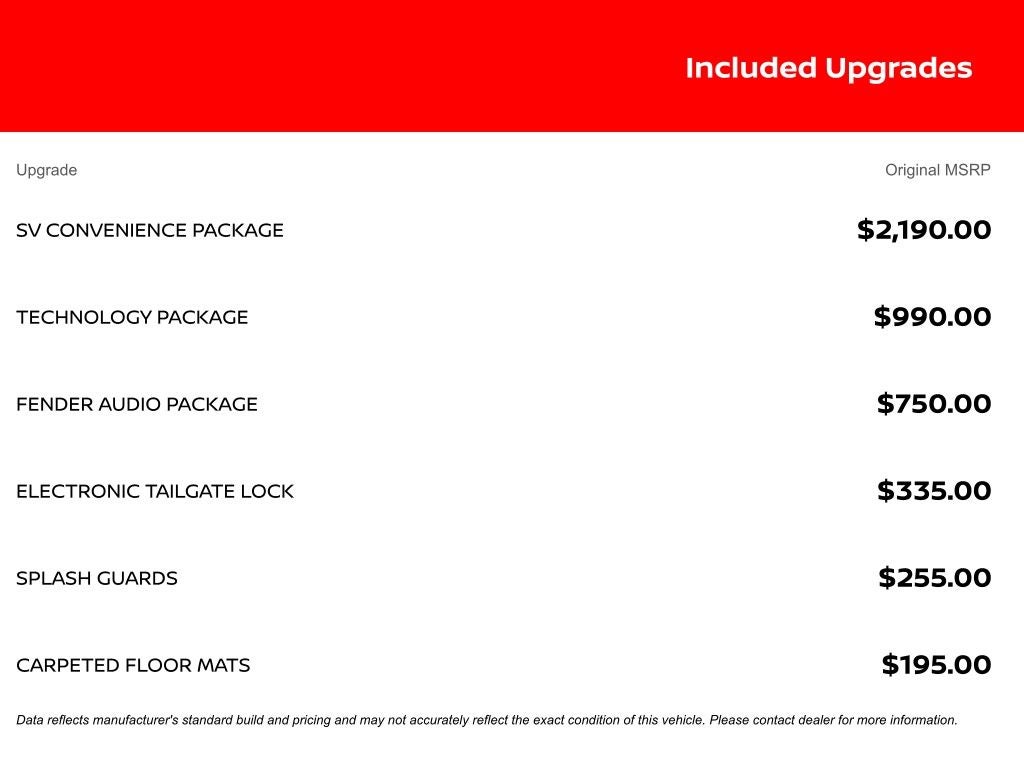 2024 Nissan Frontier SV