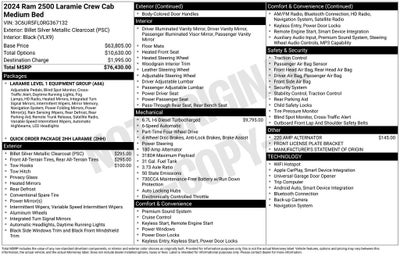 2024 RAM 2500 Laramie