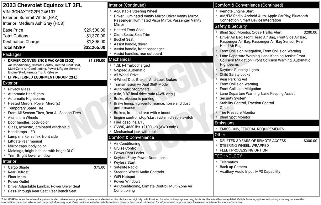 2023 Chevrolet Equinox LT