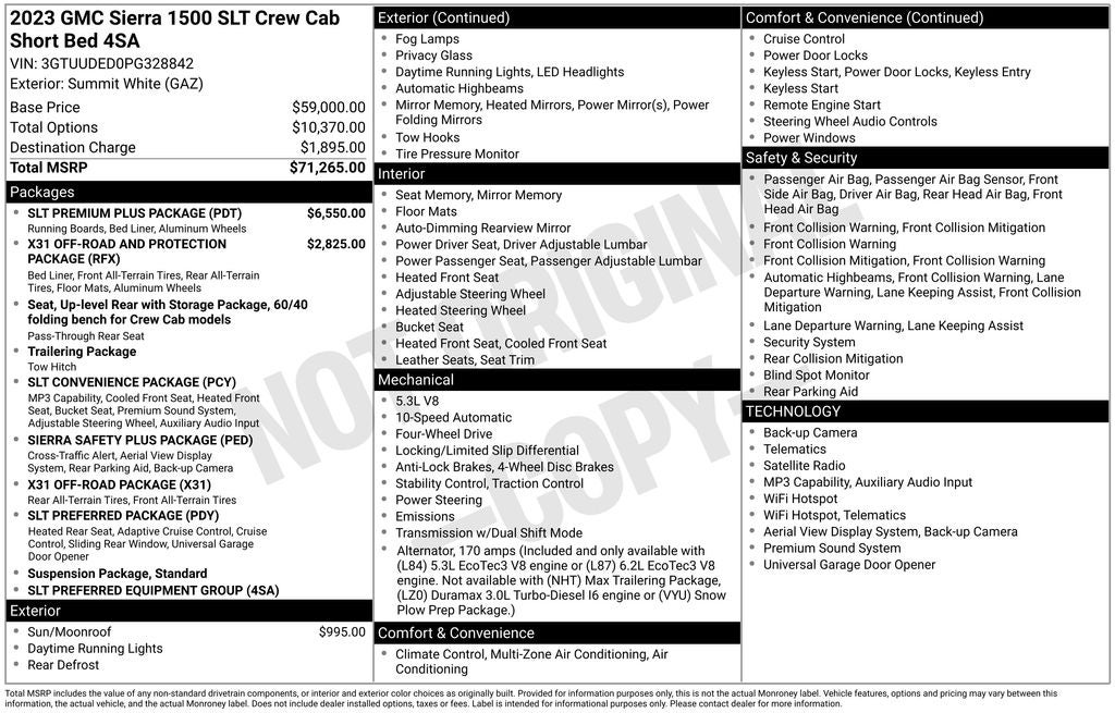 2023 GMC Sierra 1500 SLT