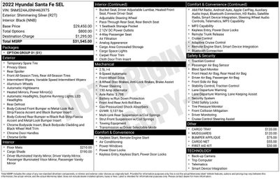 2022 Hyundai Santa Fe SEL