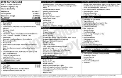 2020 Kia Telluride LX