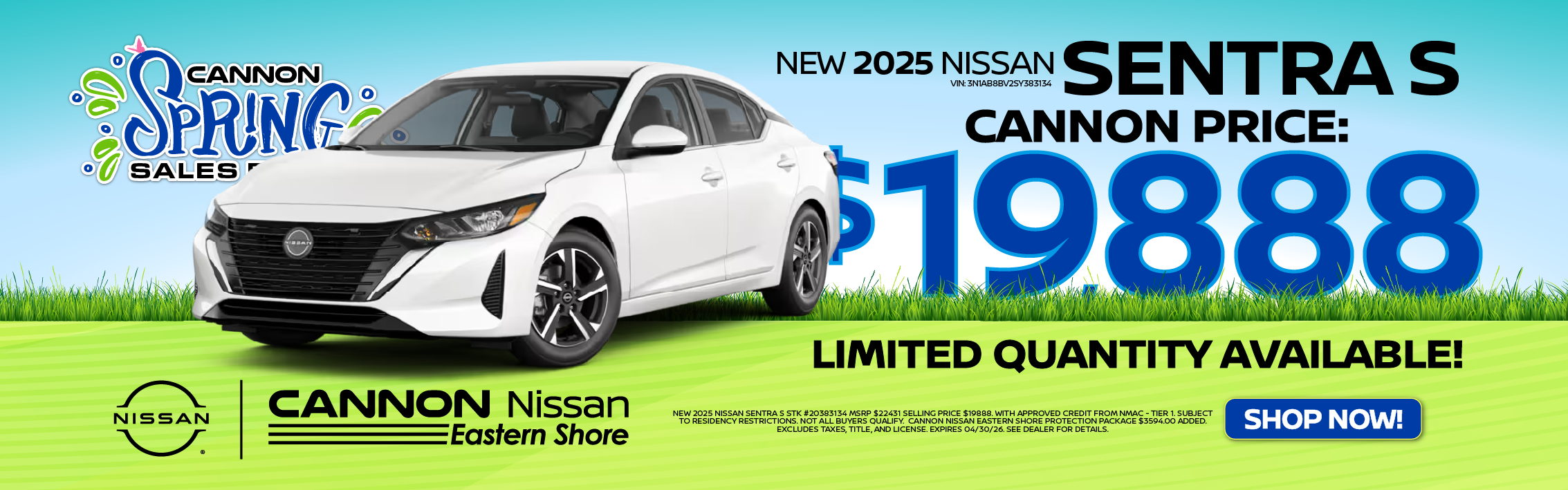 New Nissan Sentra Deals