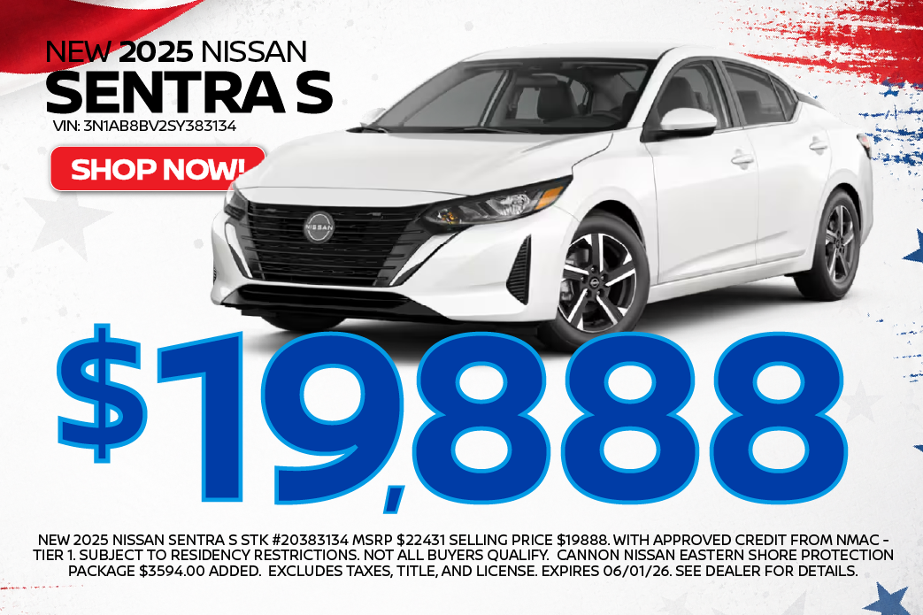 Nissan Sentra Under $20,000