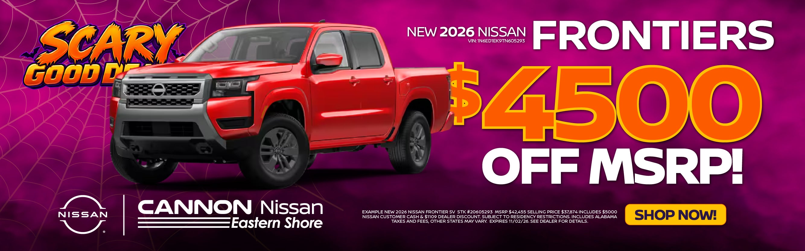 2026 Nissan Frontier
