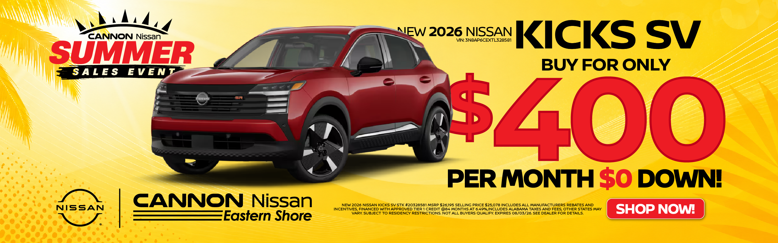2026 Nissan Frontier Deal
