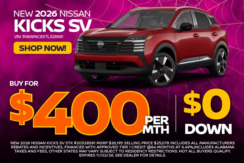 2026 Nissan Kicks