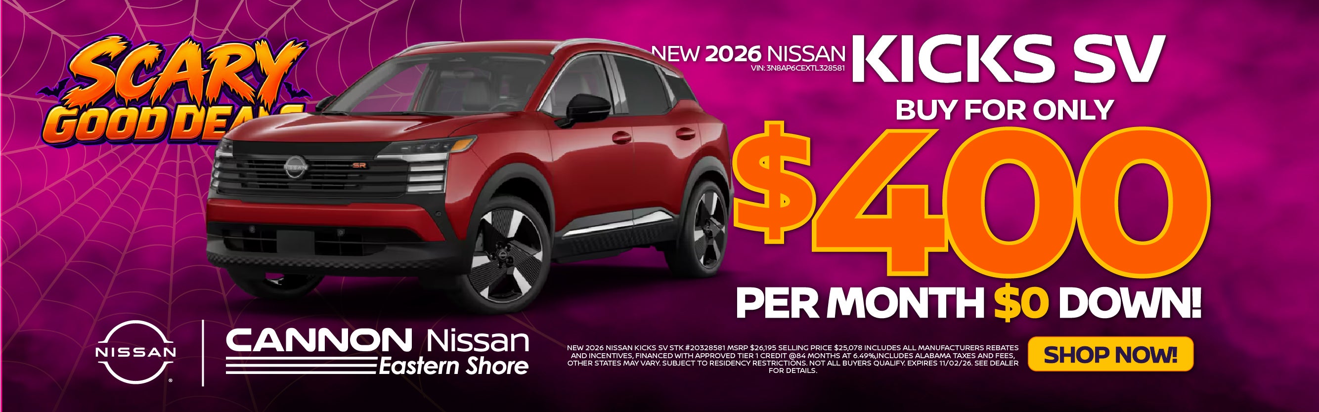 2026 Nissan Kicks