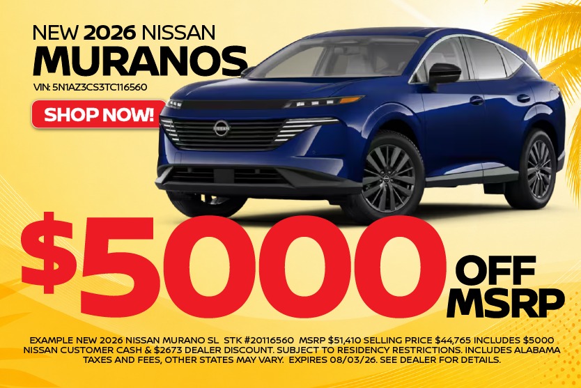 2026 Nissan Murano Deal