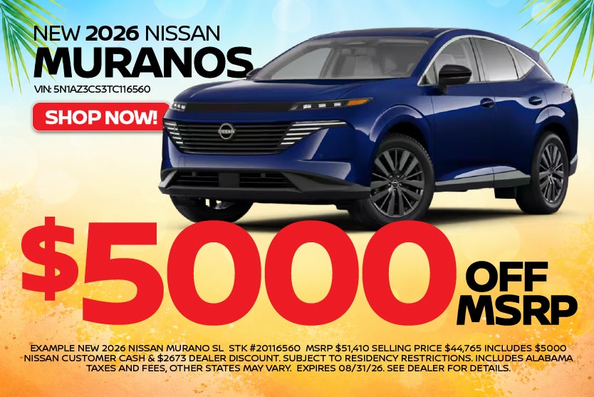 2026 Nissan Murano Deal