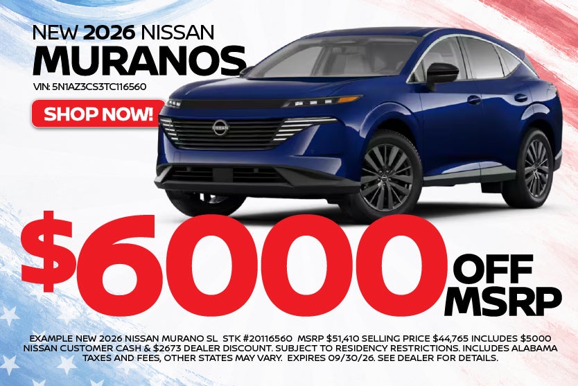 2026 Nissan Murano Deal