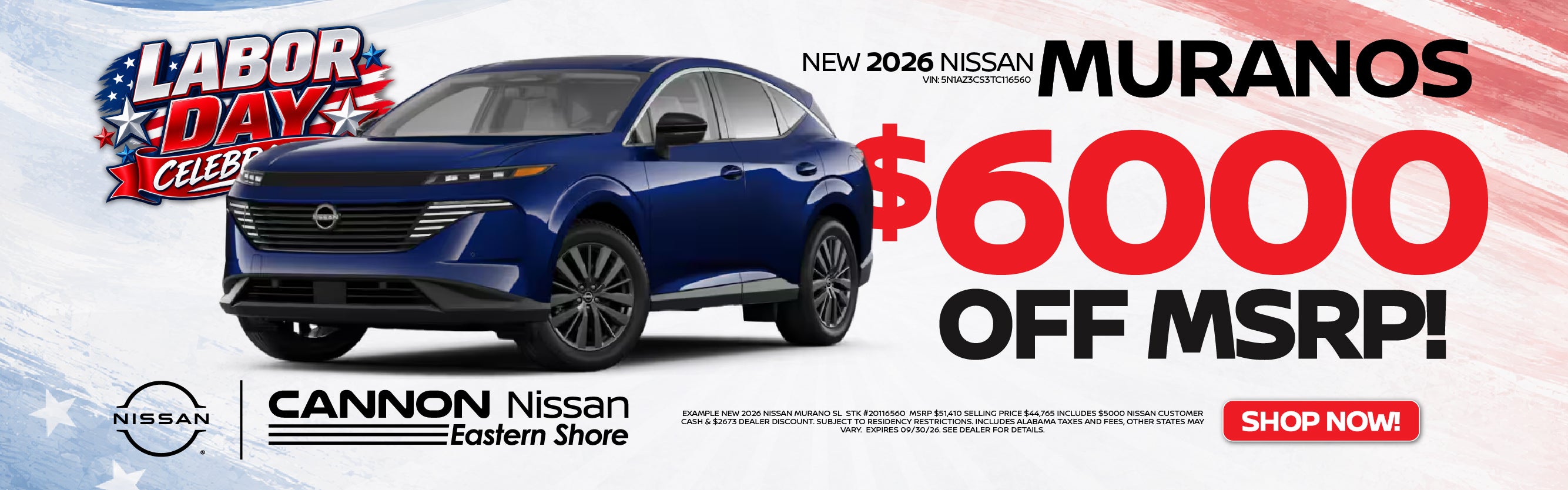 2026 Nissan Murano Deal