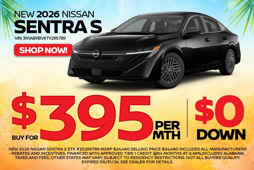 2026 Nissan Sentra Deal